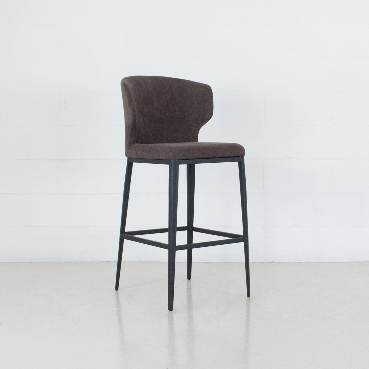 Cabo Fabric Metal Stool