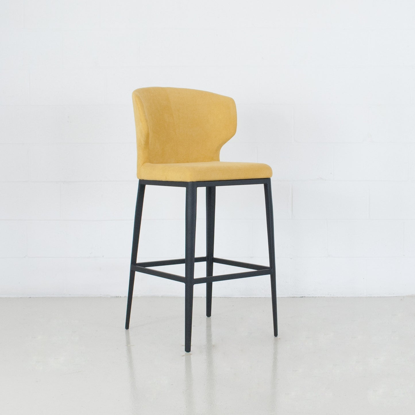 Cabo Fabric Metal Stool