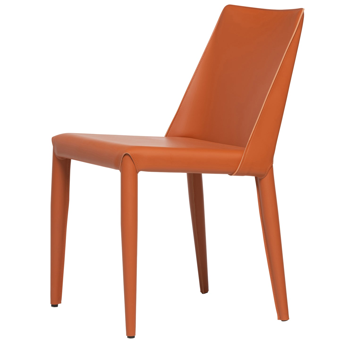 Acer Leather Side Chair