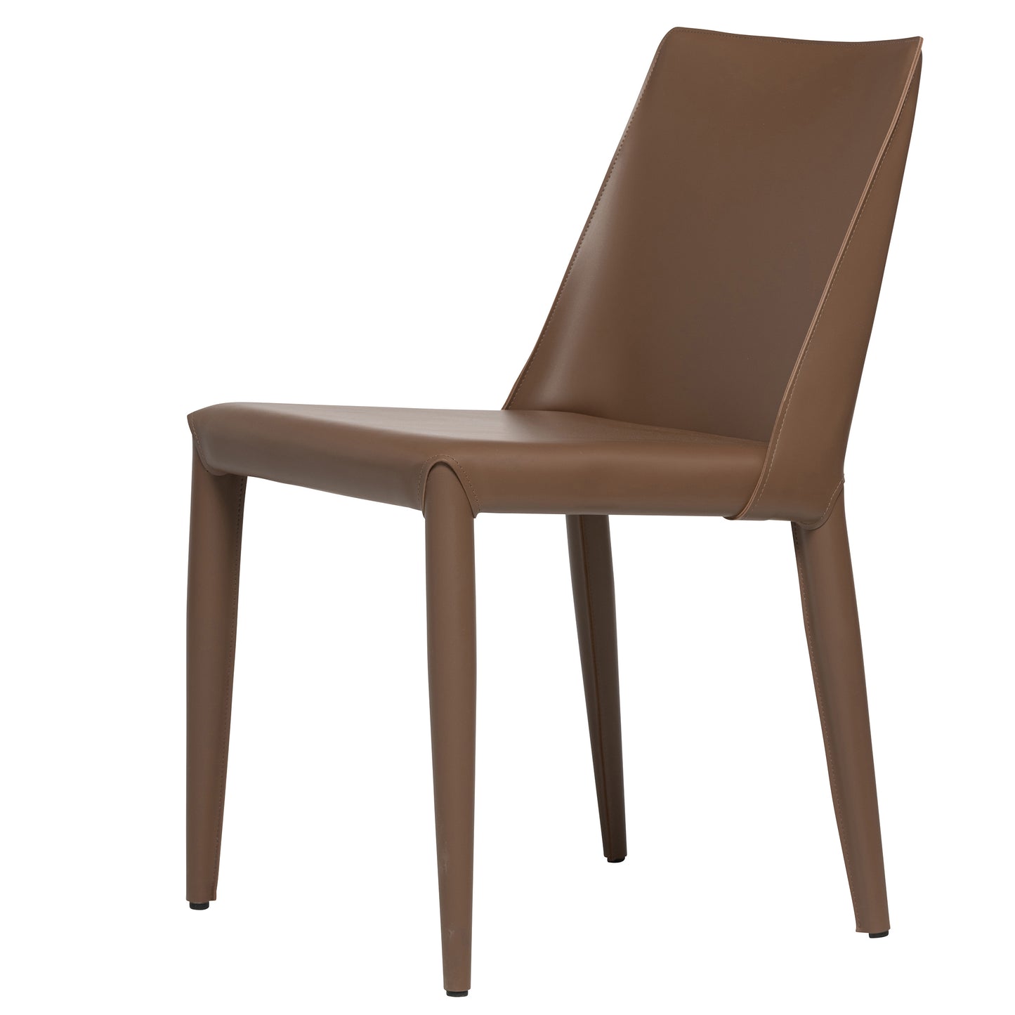 Acer Leather Side Chair