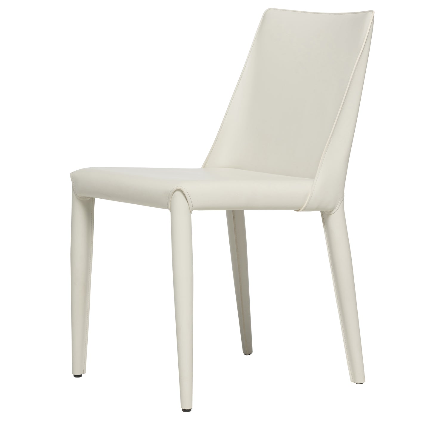 Acer Leather Side Chair