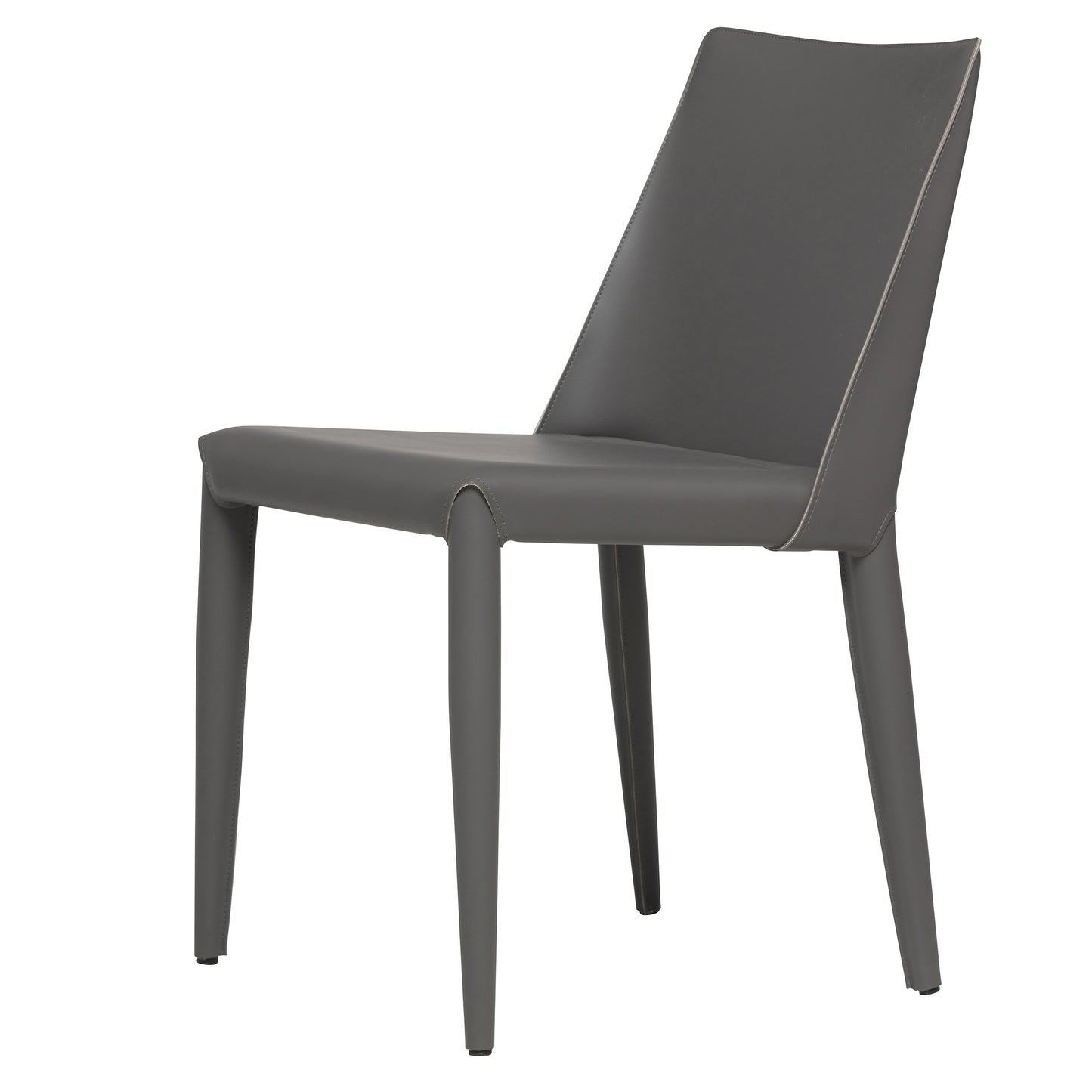 Acer Leather Side Chair
