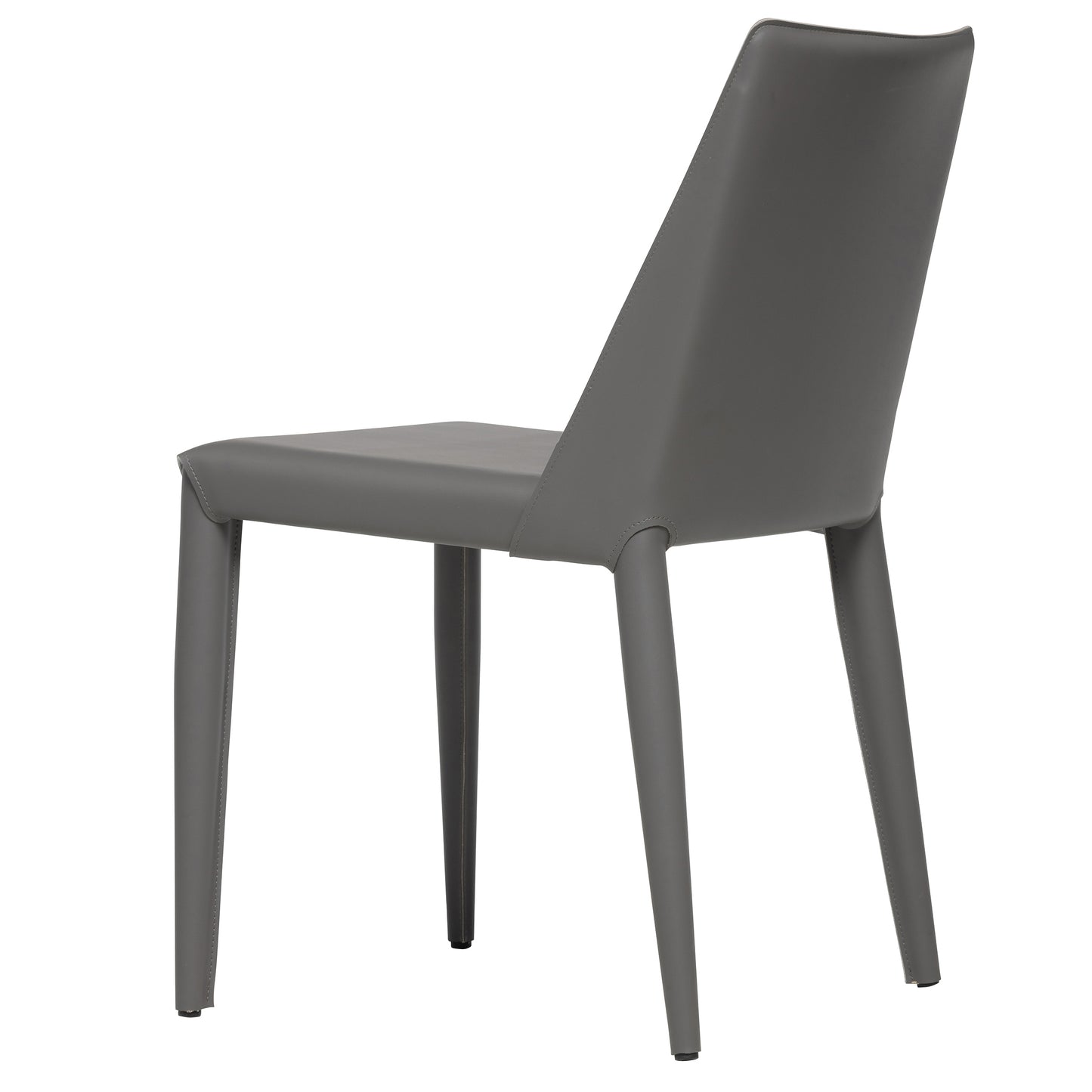 Acer Leather Side Chair