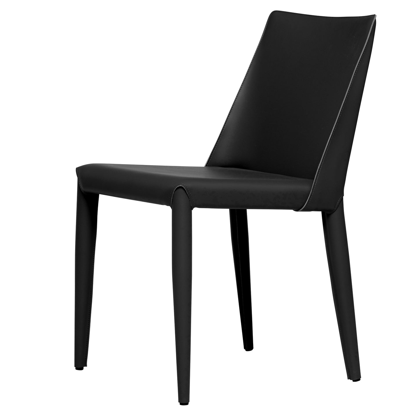 Acer Leather Side Chair