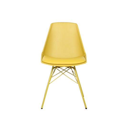 molded plastic dining chair