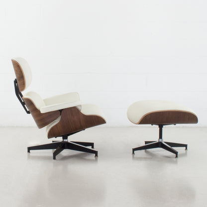 Modern Office Lounger and Ottoman