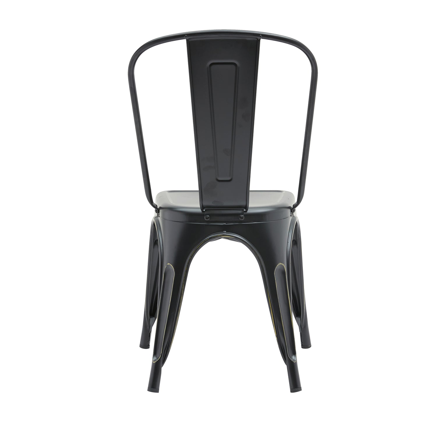 Industrial Dining Chair With Powder Coated Color