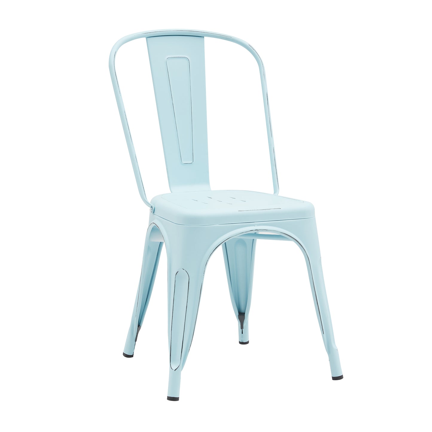 Industrial Dining Chair With Powder Coated Color
