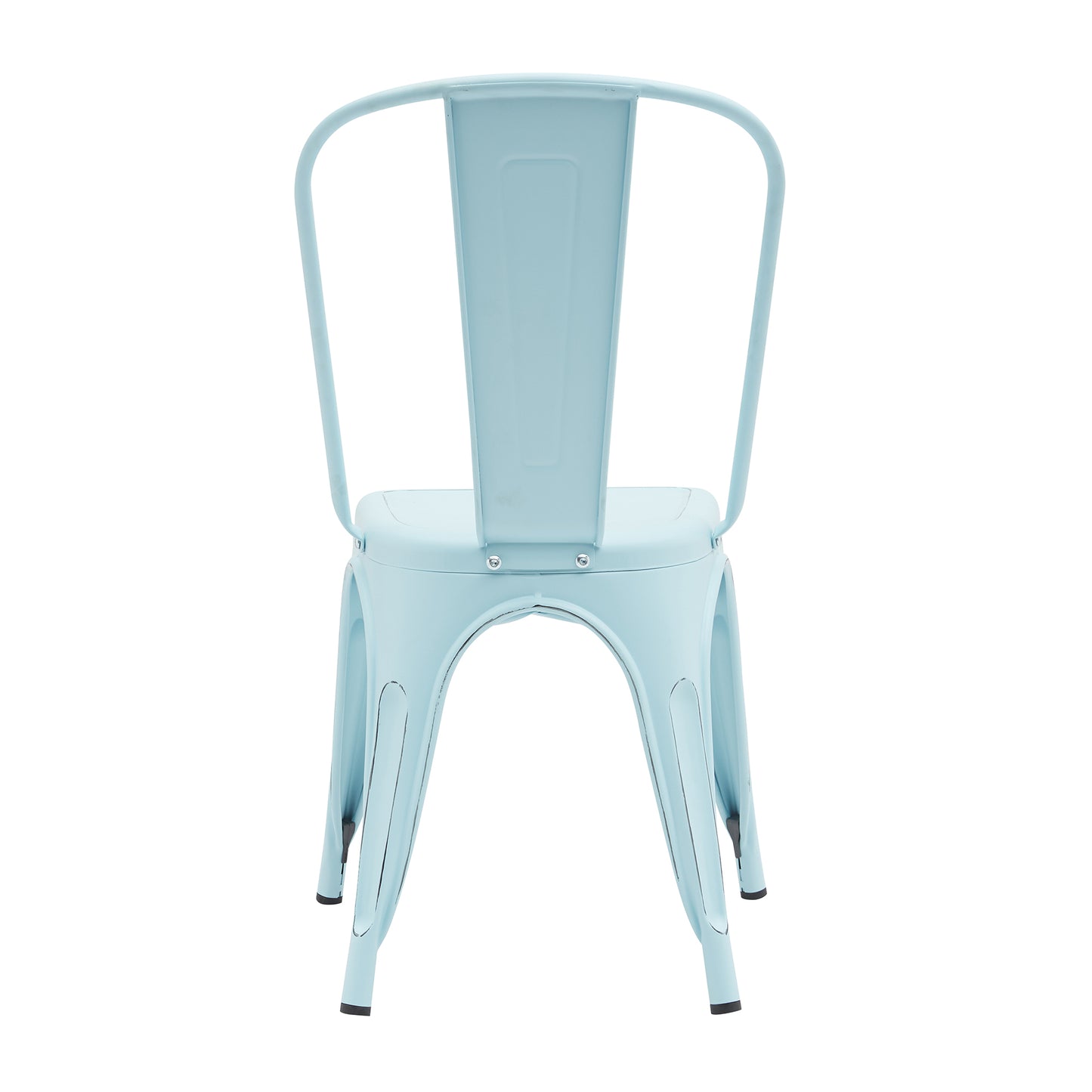 Industrial Dining Chair With Powder Coated Color