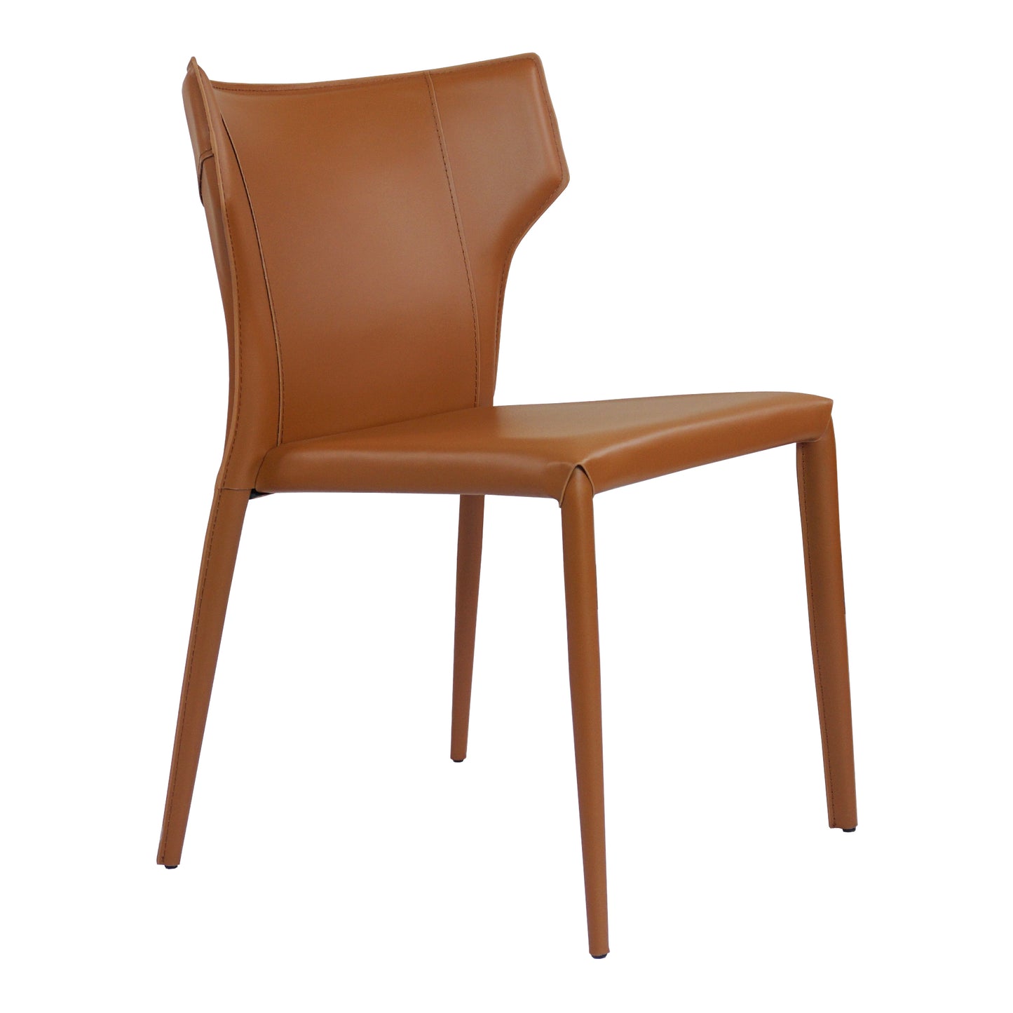 Wilfred Leather Wingback Dining Chair