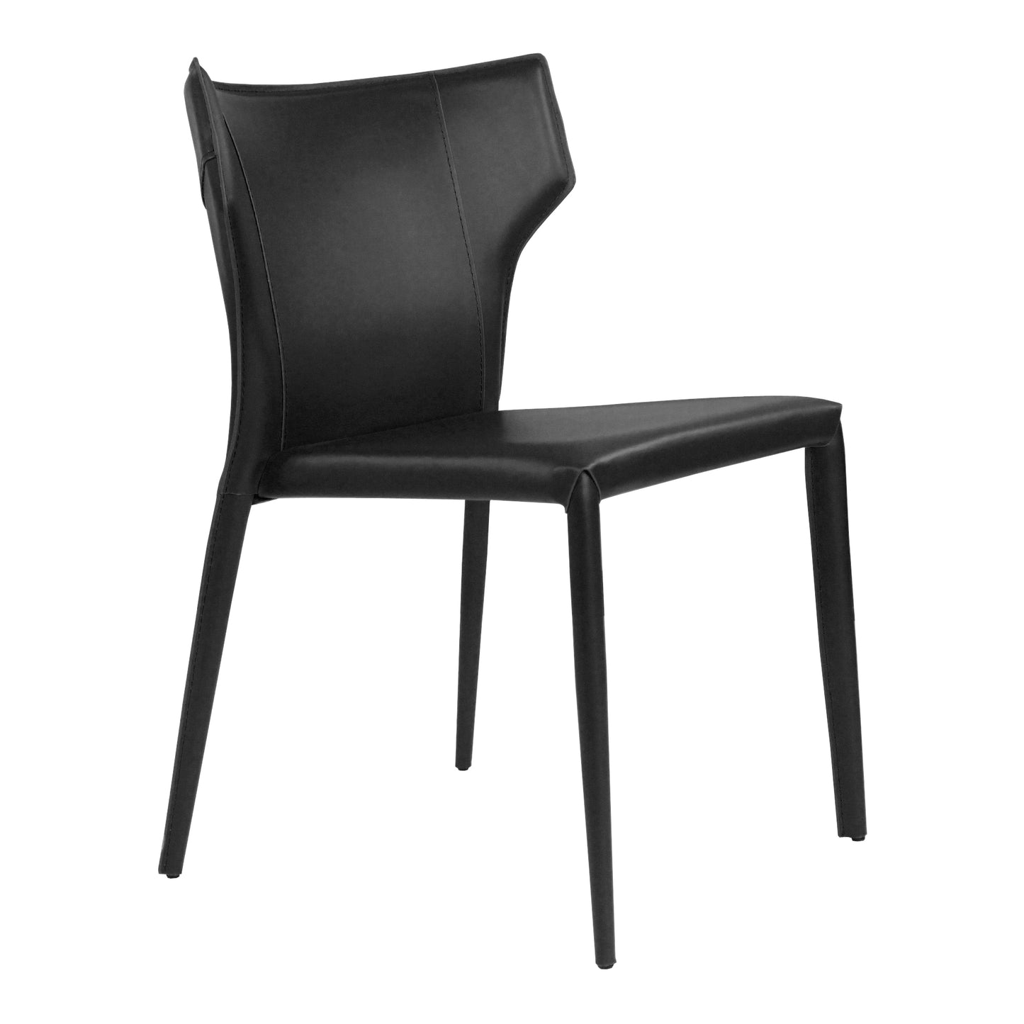 Wilfred Leather Wingback Dining Chair