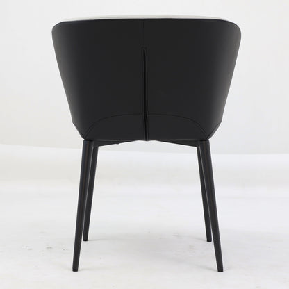 CAMILLA Fabric Taupe w/ Black PU and Black Base