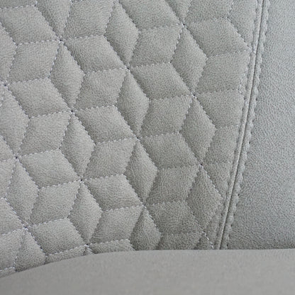 CAMILLA Fabric Taupe w/ Black PU and Black Base