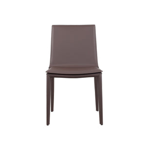 Hilton Leather Upholstered Side Chair