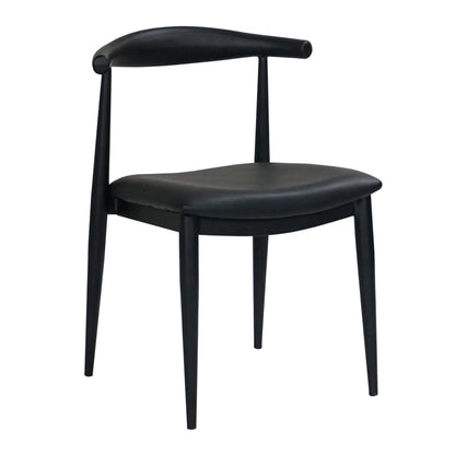 Elbow Stackable Metal Dining Chair