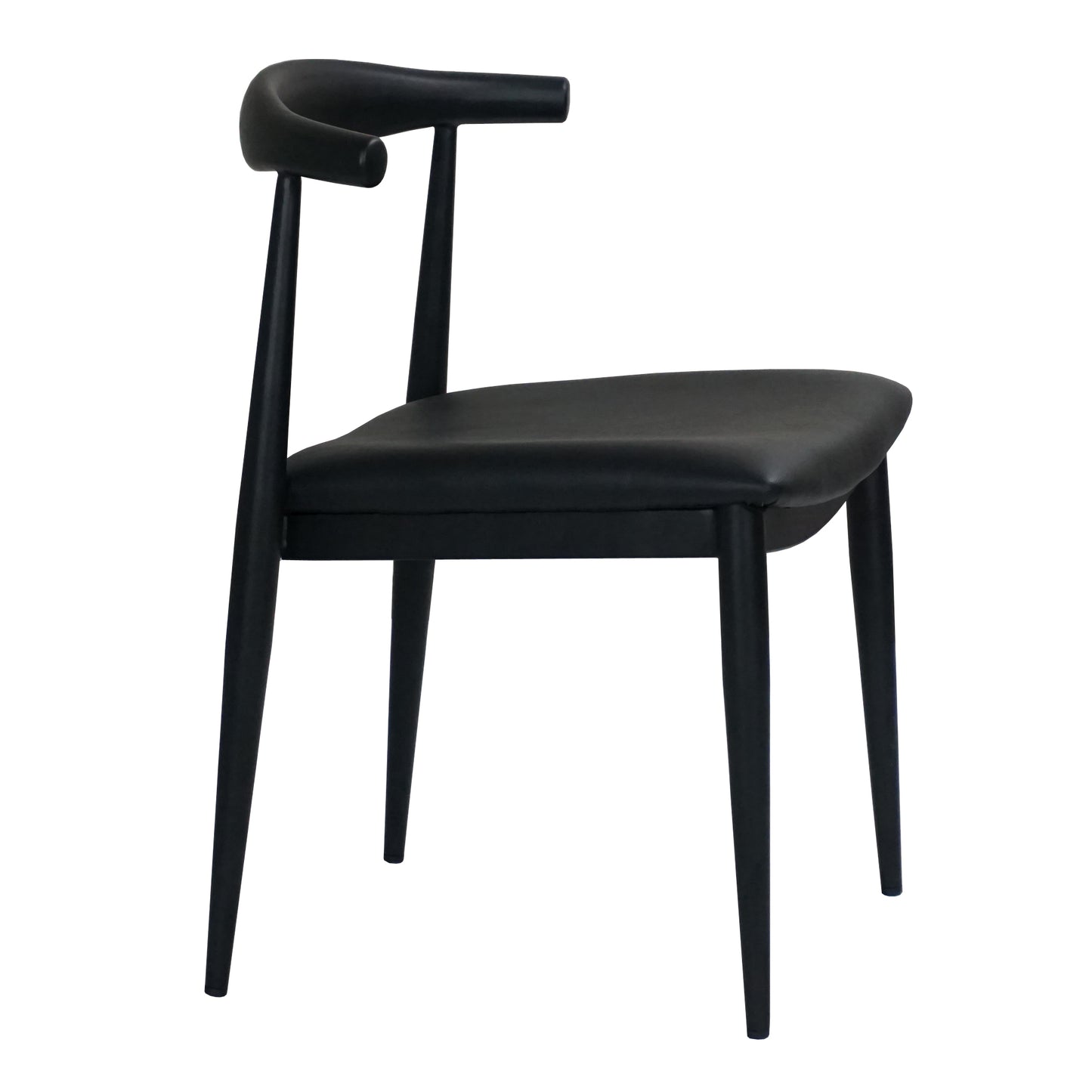 Elbow Stackable Metal Dining Chair
