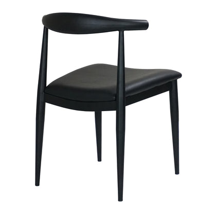 Elbow Stackable Metal Chair