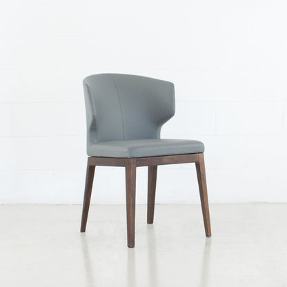 Cabo Leatherette Wood Dining Chair