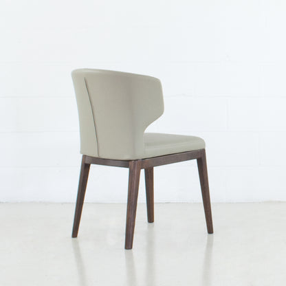 Cabo Leatherette Wood Dining Chair
