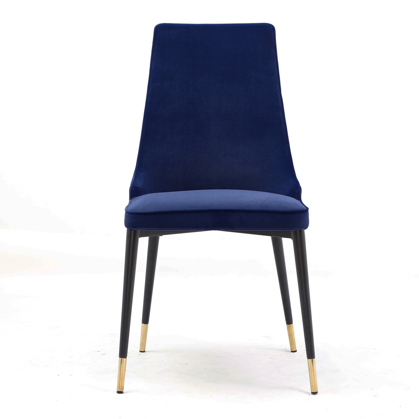 Chelsea Dining Chair Velvet with Gold Tip Base