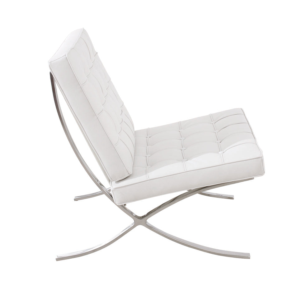 Barcelona Chair White